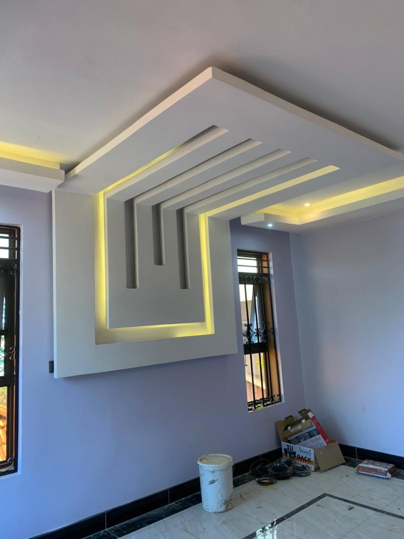 Professional painter working